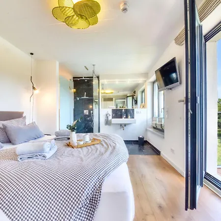 Апартаменты Meerlounge 15 Im Haus Duene 7 Prora